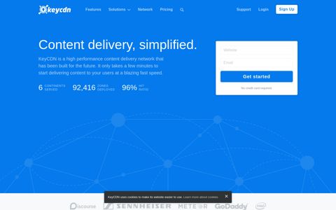 KeyCDN - Content delivery made easy