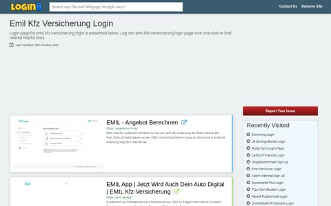 Emil Kfz Versicherung Login - Loginii.com