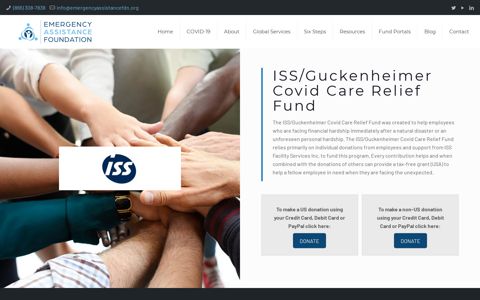 ISS/Guckenheimer Covid Care Relief Fund – Emergency ...