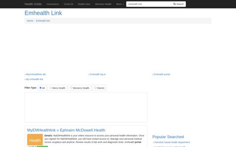 Emhealth Link - Health Golds
