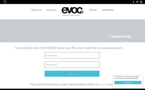 Access B2B - EVOC - PROTECTIVE SPORTS PACKS