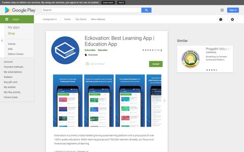 Eckovation: Best Learning App | Education App - Apps on ...