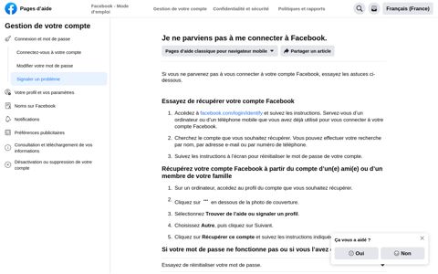 I can't log in to Facebook. | Facebook Help Center | Facebook
