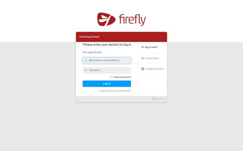 Site login (Firefly)