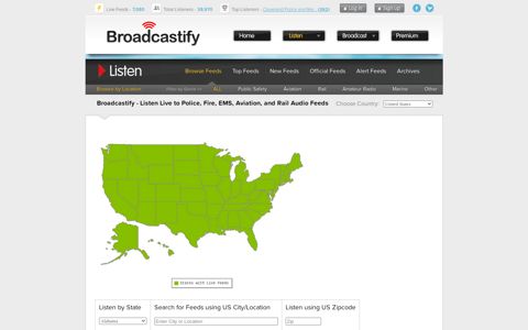 Listen Live to Police, Fire, EMS, Aviation, and ... - Broadcastify