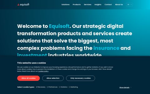 Equisoft/connect | Equisoft (Formerly Kronos Technologies)