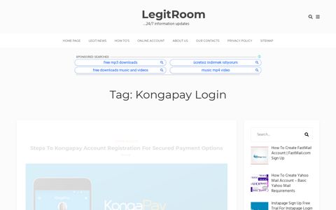 Kongapay Login Archives - LegitRoom