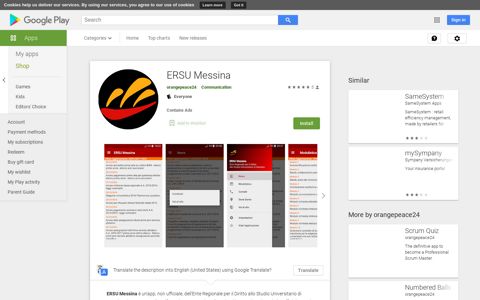 ERSU Messina - Apps on Google Play