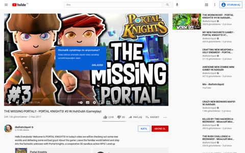 THE MISSING PORTAL!! - PORTAL KNIGHTS! #3 ... - YouTube