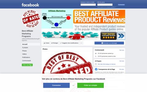 Best Affiliate Marketing Programs - Home | Facebook