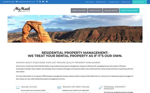 Property Management | McMath Realty