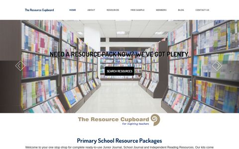The Resource Cupboard : Primary School Lesson Plans and ...