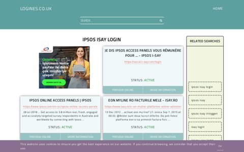 ipsos isay login - General Information about Login