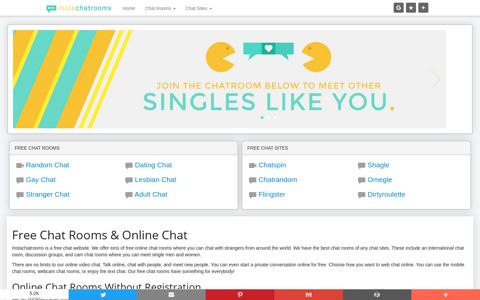 InstaChatRooms: Free Chat Rooms & Free Online Chat, No ...