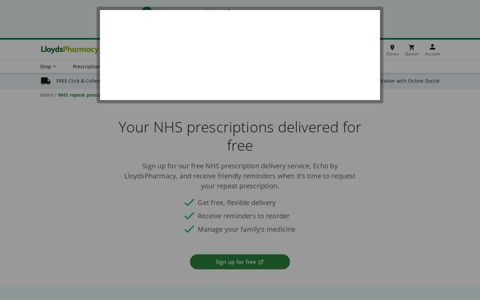 NHS Repeat Prescriptions | Online Prescription ...