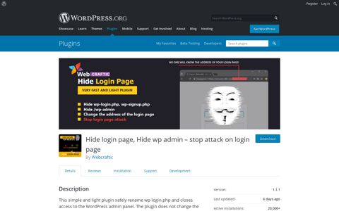 Hide login page, Hide wp admin – stop attack on login page ...