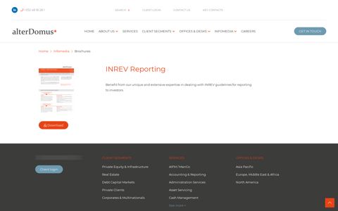 INREV Reporting - Alter Domus