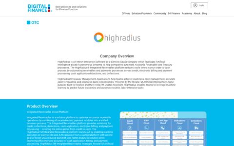 HighRadius - Digital Finance Pro