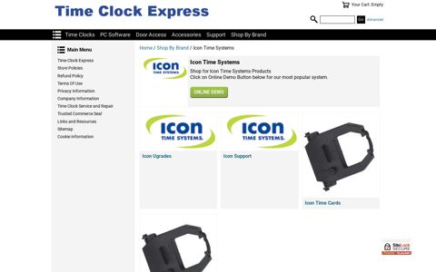 Icon Time Systems | Employee Time Clocks - Time Clock ...