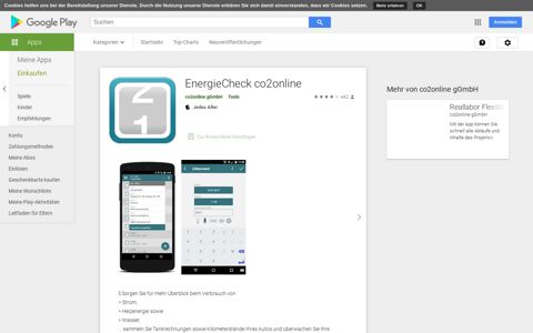EnergieCheck co2online – Apps bei Google Play