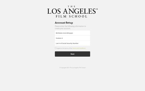 Los Angeles Film School | Account Management