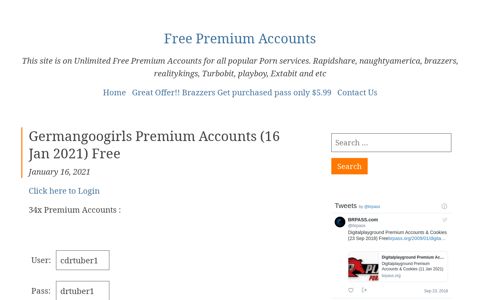 Germangoogirls Premium Accounts