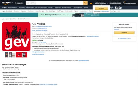 GE-Verlag: Amazon.de: Apps für Android