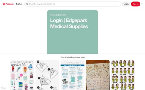 Login | Edgepark Medical Supplies - Pinterest