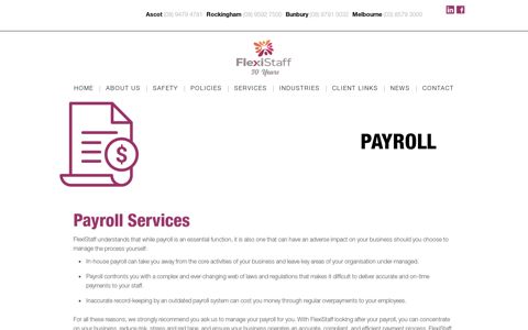 Payroll Services | Flexistaff AustraliaFlexiStaff