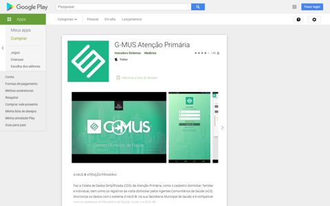 G-MUS Atenção Primária – Apps no Google Play