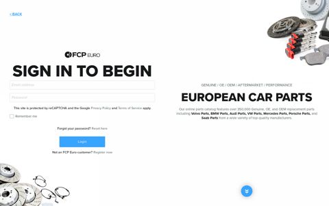 Sign In - FCP Euro