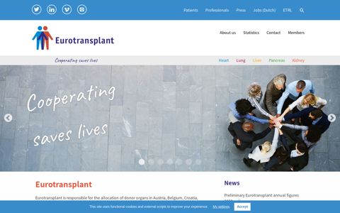Eurotransplant homepage - Eurotransplant