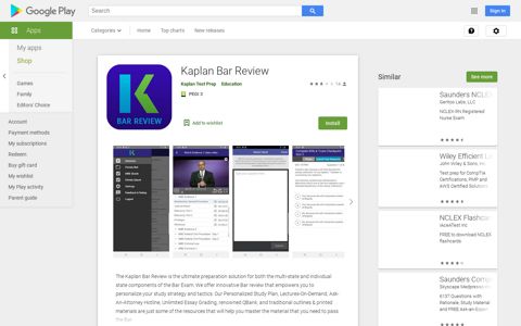 Kaplan Bar Review – Apps on Google Play