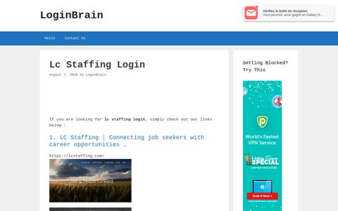 lc staffing login - LoginBrain