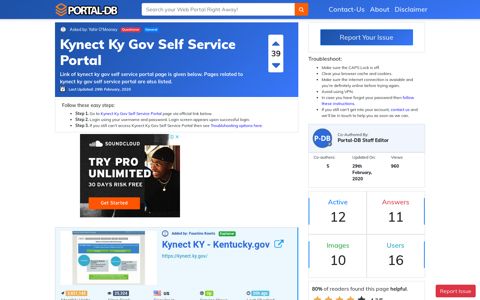 Kynect Ky Gov Self Service Portal