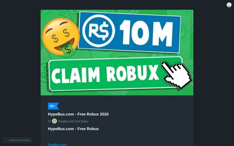 HypeBux.com - Free Robux 2020 - Gumroad