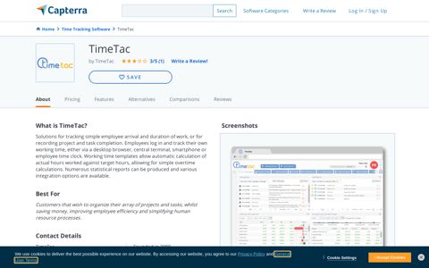TimeTac Reviews and Pricing - 2020 - Capterra