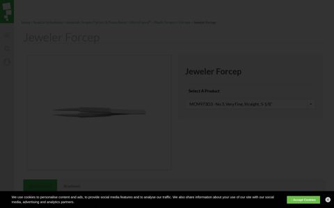 Jeweler Forcep - Integra LifeSciences