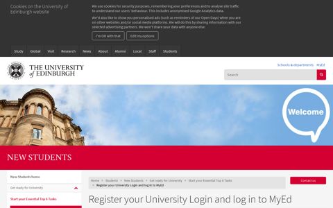 Register your University Login and log in to MyEd | The ...