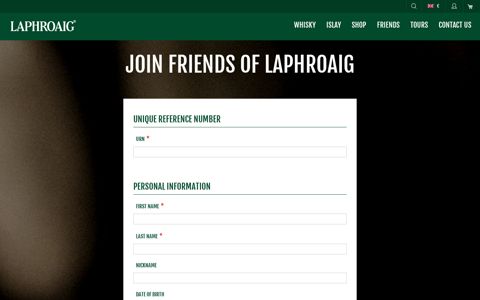 Join Friends of Laphroaig