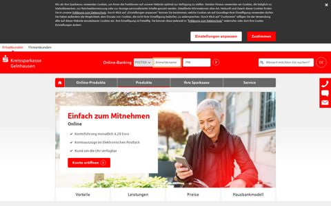 Online | Kreissparkasse Gelnhausen
