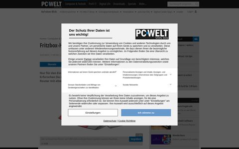 Fritzbox-Hacks: Der Router als Webserver - PC-WELT