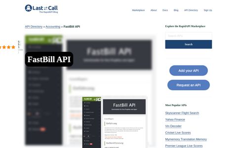 FastBill API (Overview, SDK Documentation & Alternatives ...