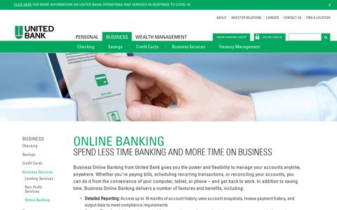 Business Online Banking - United Bank