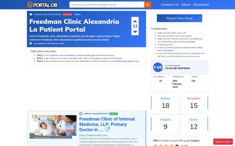 Freedman Clinic Alexandria La Patient Portal