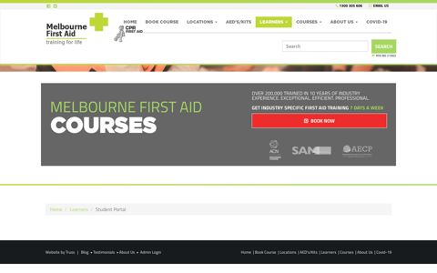 Student Portal - Melbourne First Aid