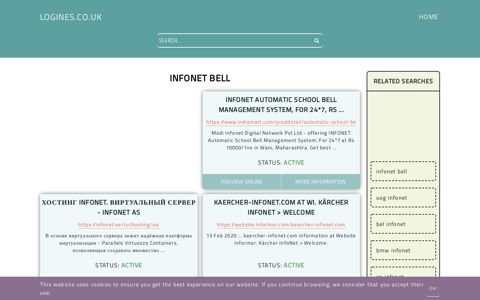 infonet bell - General Information about Login - Logines.co.uk