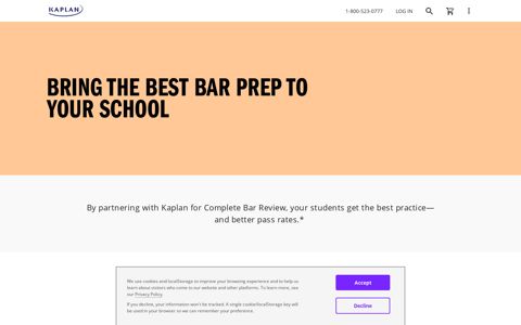 Bar Review | Kaplan Test Prep