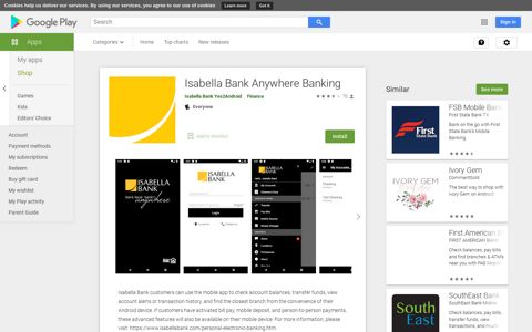 Isabella Bank Anywhere Banking - Apps on Google Play