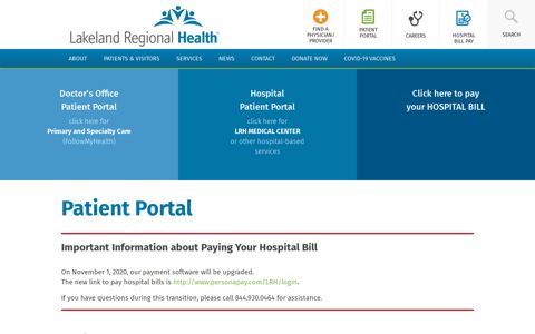 Patient Portal - - Lakeland Regional Health